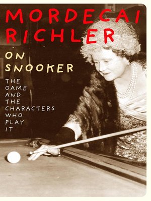 cover image of On snooker